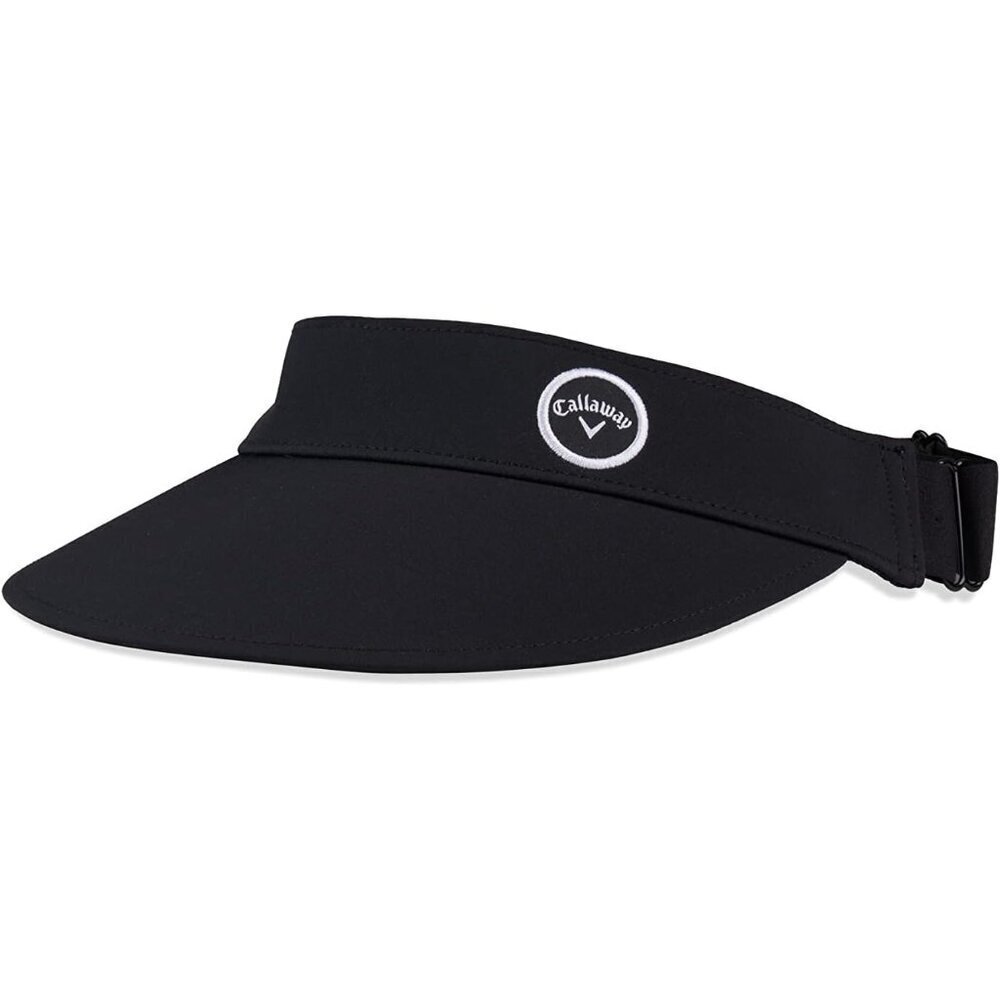 Women's Golf Visor Low-Profile Polyester Adjustable Snap Headwear